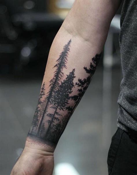 tatuaggio foresta braccio|12 idee su Tattoo braccio 